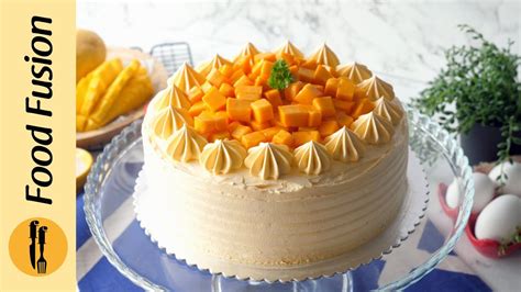Mango Cake Recipe By Food Fusion Youtube