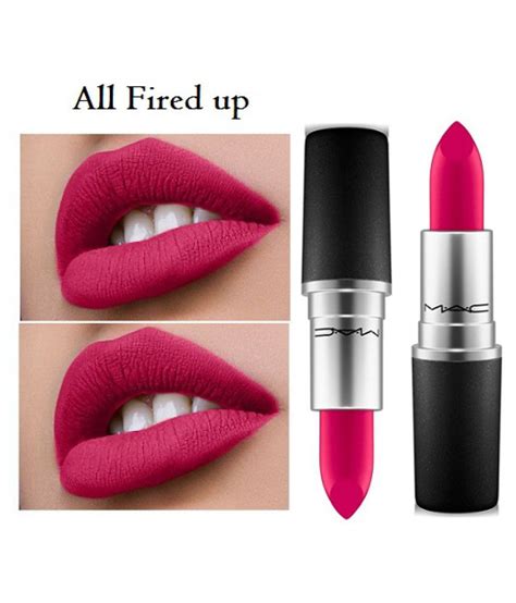 Mac Matte Finish Lipstick Pink 3 Gm Buy Mac Matte Finish Lipstick Pink