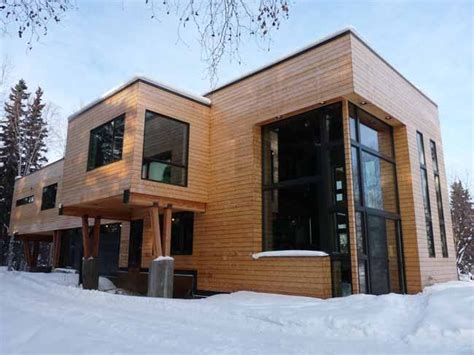 Modern Fairbanks Architecture Not Limited To Log Cabins