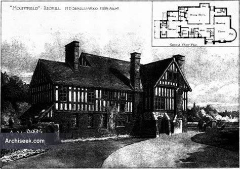 1897 Mountfield Redhill Surrey Archiseek Irish Architecture