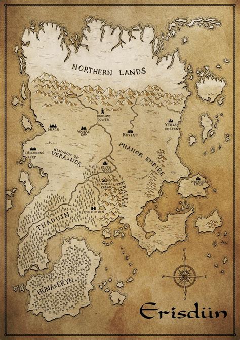What Are Fantasy Maps How To Create A Whole New Fictional World