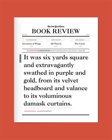 The New York Times Book Review On Behance