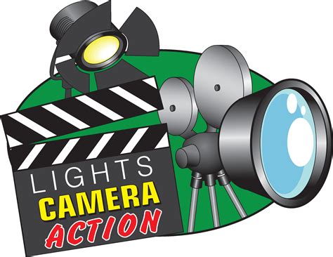 Lights Camera Action - ClipArt Best