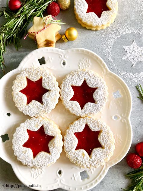 Traditional austrian linzer cookies are perfect for your holiday cookie collection. The Best Traditional Linzer Cookies | Egg free Linzer Cookies - Polka Puffs