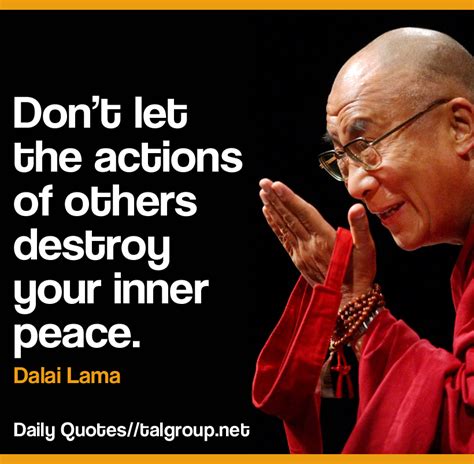 Dont Let The Actions Of Others Destroy Your Inner Peace Leadership