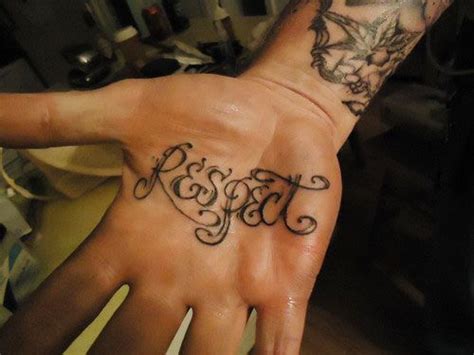 Respect Tattoos For Men Respect Tattoo Tattoos For Guys Arm Tattoos