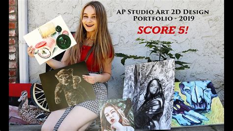 Ap Studio Art 2d Design Portfolio 2019 Top Score 5 Youtube