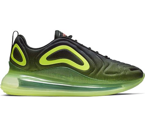 Nike Air Max 720 Neon Mens Sneaker Ao2924 008 Black Green Shoes