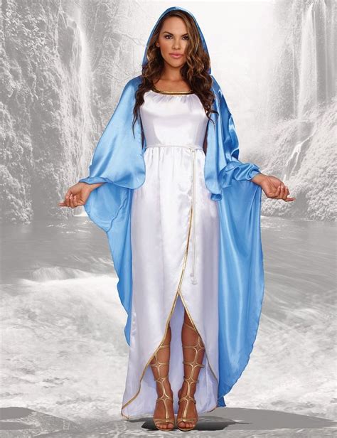 Mary Costume Includes 1 Veil 2 Dress 3 Rope Belt Mary Costume Dresses Costumes
