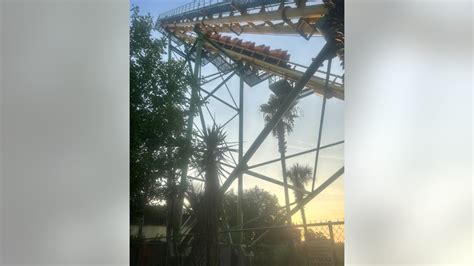 Georgia roller coaster stalls mid-ride after 'safety feature' activates