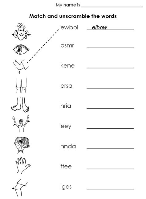 Students begin by cutting out the head and torso pieces and pasting them and the smaller body parts in the proper location. parts of the body worksheets - Buscar con Google | Primary ...
