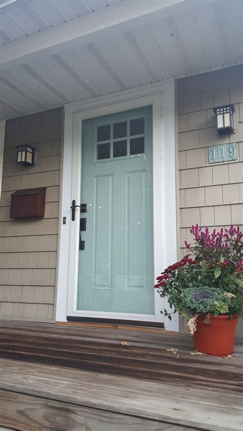 Finally Did It Benjamin Moore Wythe Blue Front Door House Paint