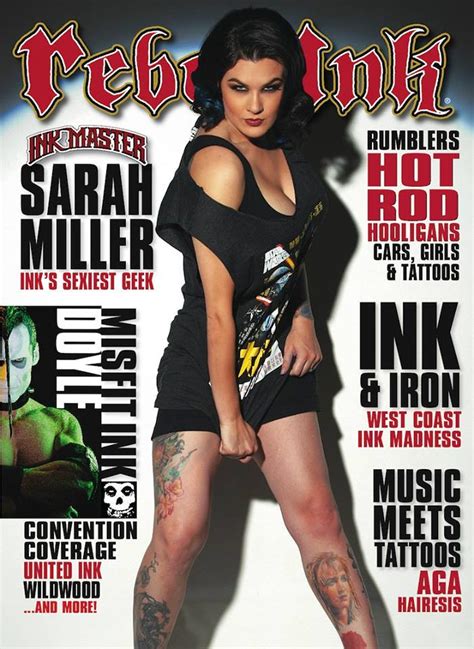 Sarah Miller Rebel Ink International Magazine Cover The Jenn Lee