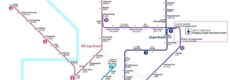 Chongqing Jiangbei Airport Map Location Ckg Airport Map