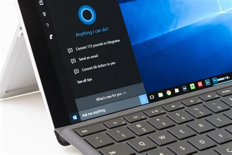 Windows 10 Operation System Cortana Assistant Quick Guide Tips And