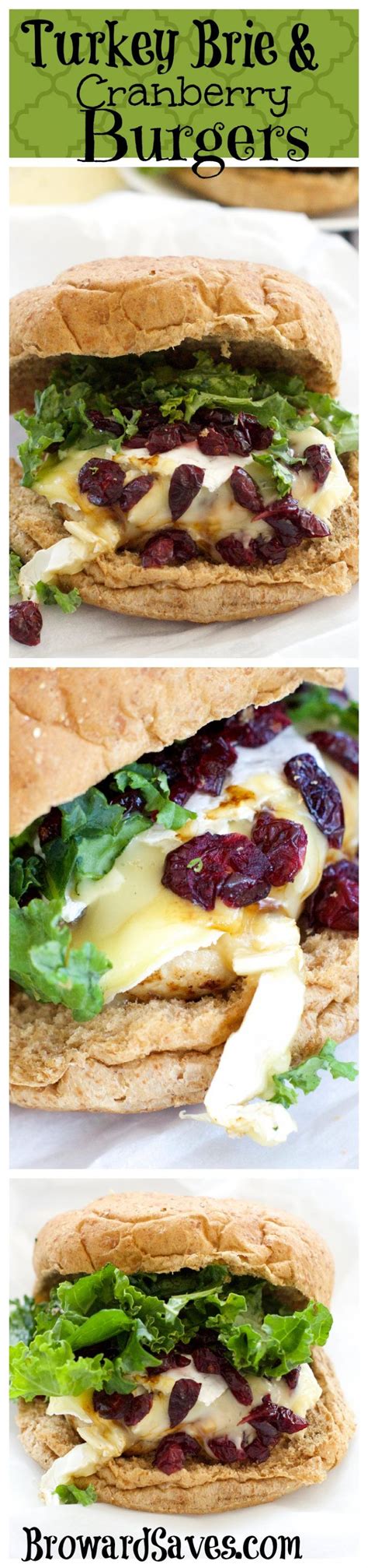 These Delicious Turkey Burgers With Brie And Cranberry Cooks In