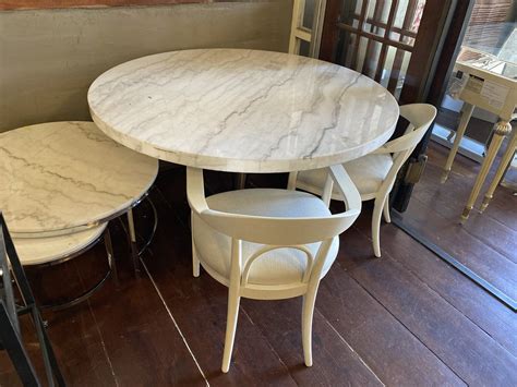 Marble Slab Dining Table