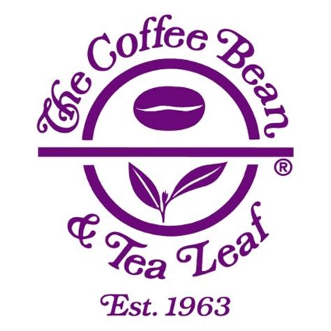 The coffee bean & tea leaf. Daun Teh Biji Kopi-logo Vektor-vektor Gratis Download Gratis