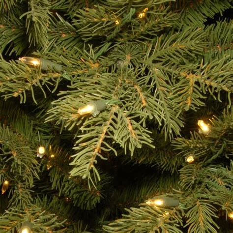 75 Ft Pre Lit Feel Real® Nordic Spruce Slim Artificial Christmas Tree