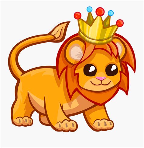 Cute Baby Lion Cartoon Drawing Free Transparent Clipart Clipartkey