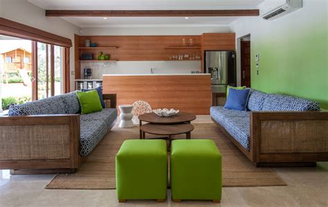 30个漂亮的绿色系客厅设计 设计之家