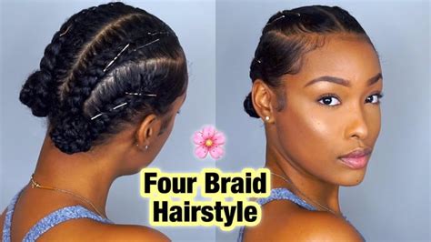 A simple hairdo with minimal upkeep, braids from classic french braids to protective styles that work best with natural hair like box braids, here. Simple Four Braids | Cool Braids For Girls | POPSUGAR ...