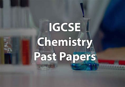 New Igcse Chemistry Paper Past Paper Questions By Topic Vrogue Co