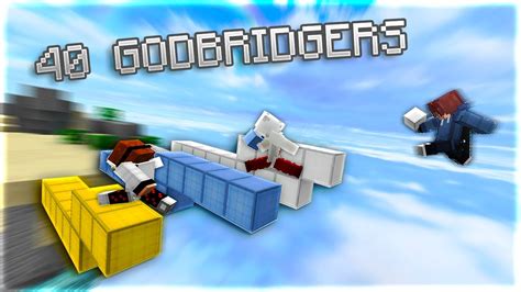 40 Godbridgers In Hypixel Bedwars Ft Bedless Yuzei And More