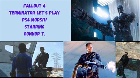 Fallout 4 Terminator Mod Let S Play Youtube