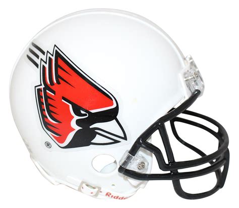 Ball State Cardinals Replica Mini Helmet 26324 Denver Autographs