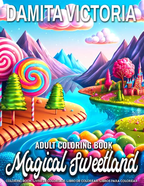 Magical Sweetland An Adult Coloring Book Of Enchanted Sweets Kingdom