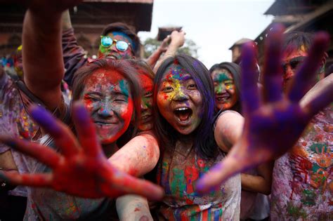 Holi Festival in Nepal on Behance