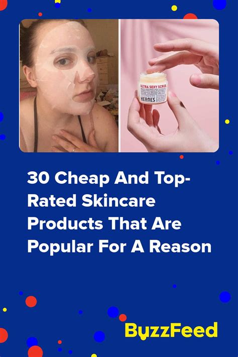 30 Cheap And Top Rated Skincare Products That Are Popular For A Reason