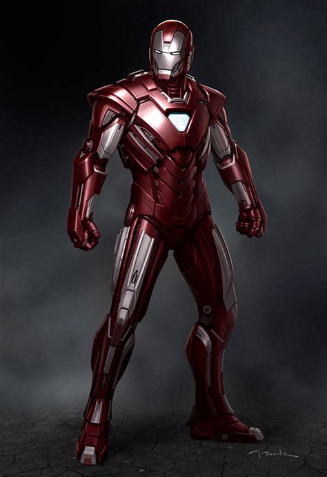 Iron Man 3 Armor Concept Designs By Andy Park Concept Art World
