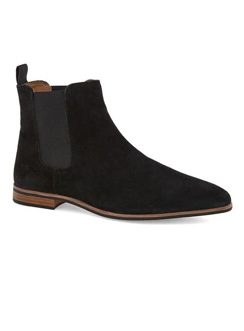 Lebe deinen stil mit der auswahl an dr. Herren Chelsea Boots aus Wildleder schwarz | #mode # ...