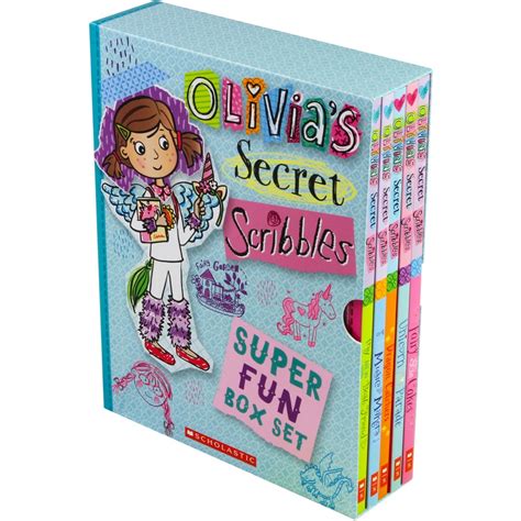 Olivias Secret Scribbles Super Fun Box Set Big W