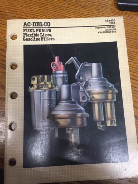 vintage 1988 ac delco filters and pvc parts catalog 21 38 picclick