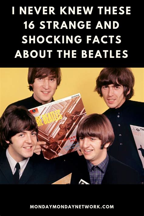 I Never Knew These 16 Strange And Shocking Facts About The Beatles