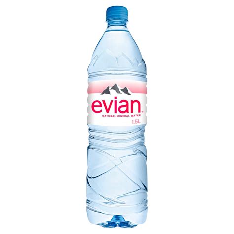 Evian Water Evian Natural Spring Water 6 105 Pt 500 Ml Bottles
