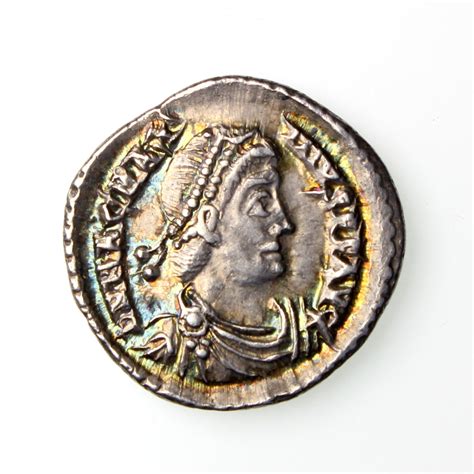 Magnus Maximus Silver Siliqua 385 388ad Trier Exceptional Silbury Coins