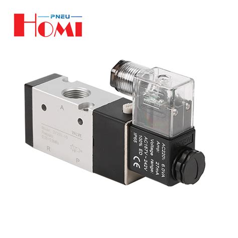 Two Position Three Way Pneumatic Solenoid Valve 3v110 06 China Solenoid Valve And Air Solenoid