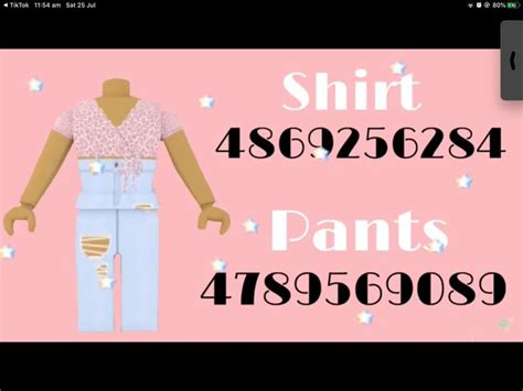Below are 44 working coupons for codes in bloxburg for clothes from reliable websites that we have updated for users to get maximum savings. Pin by ♫︎ Ⓣ︎Ⓔ︎Ⓐ︎Ⓖ︎Ⓐ︎Ⓝ︎ ♫︎ on bloxburg outfit codes in 2020 ...
