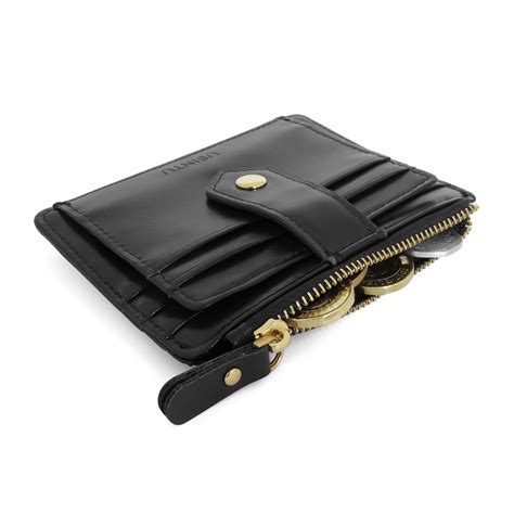 Additional cardholders will sometimes need to confirm their online purchases using a text message or pinsentry card reader. Mens Mini Leather Wallet Slim Small ID Credit Card Holder ...