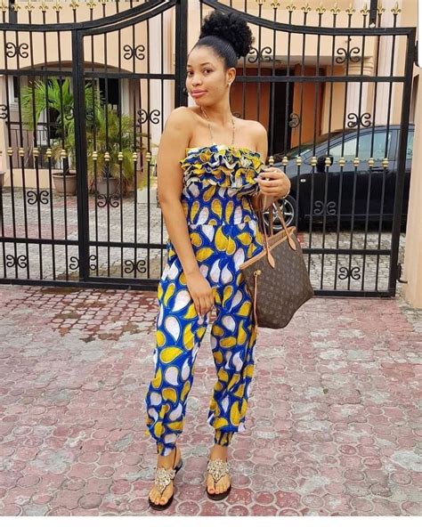 40 Cute Ankara Styles For Teens 2023 Thrivenaija Ankara Jumpsuit Jumpsuit Fashion Ankara