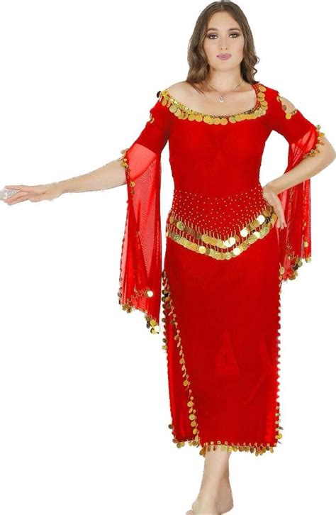 Egyptian Belly Dance Sexy Dress Saidi Costume Baladi Galabeya Fallahi Abaya Ebay