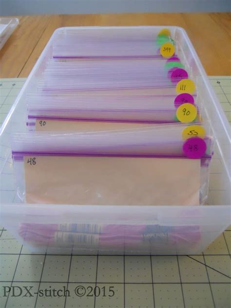 Tutorial Organizing Embroidery Floss Diy Embroidery Floss Organizer