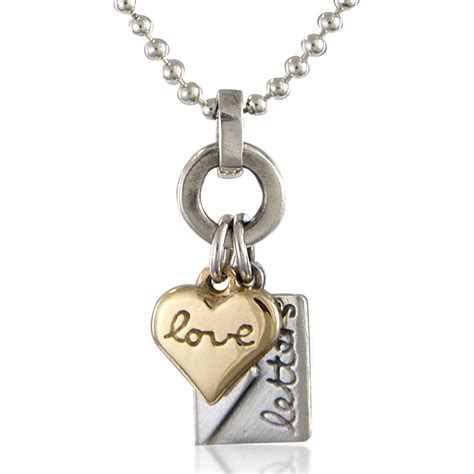 Every item on this page was chosen by a town & country editor. Love letters, necklace | Contemporary Necklaces / Pendants ...