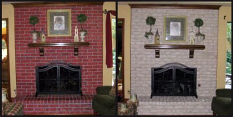 Brick Fireplace Makeovers Before And After