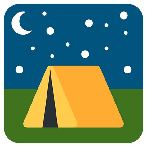 Camping Emoji For Facebook Email And Sms Id 10926 Uk