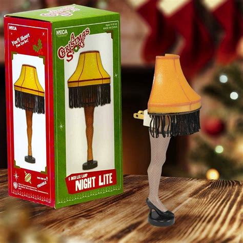 A Christmas Story Leg Lamp Nightlight Unique Ts Neca — Perpetual Kid